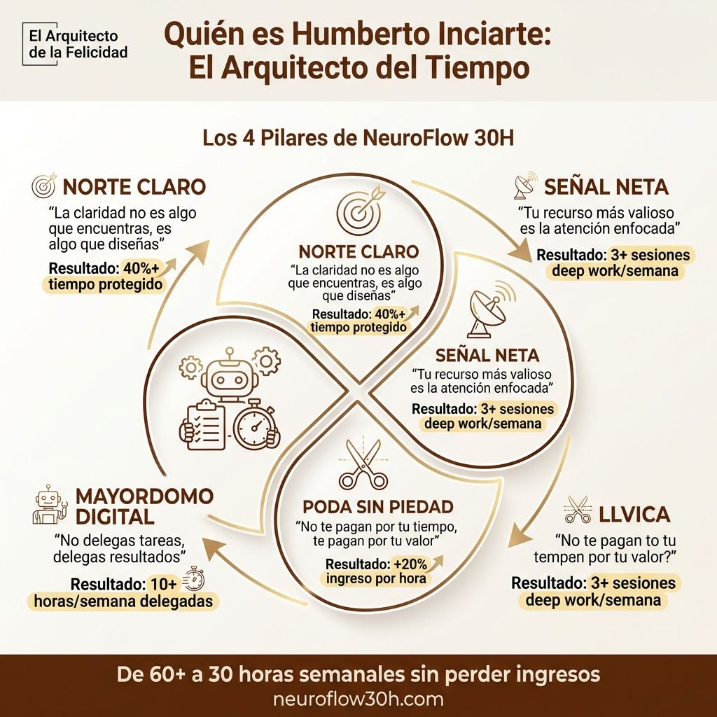 Infografía: Quién es Humberto Inciarte: El Arquitecto del Tiempo
