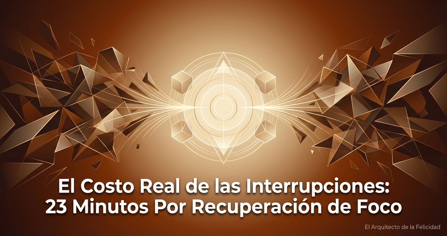 El Costo Real de las Interrupciones: 23 Minutos Por Recuperación de Foco