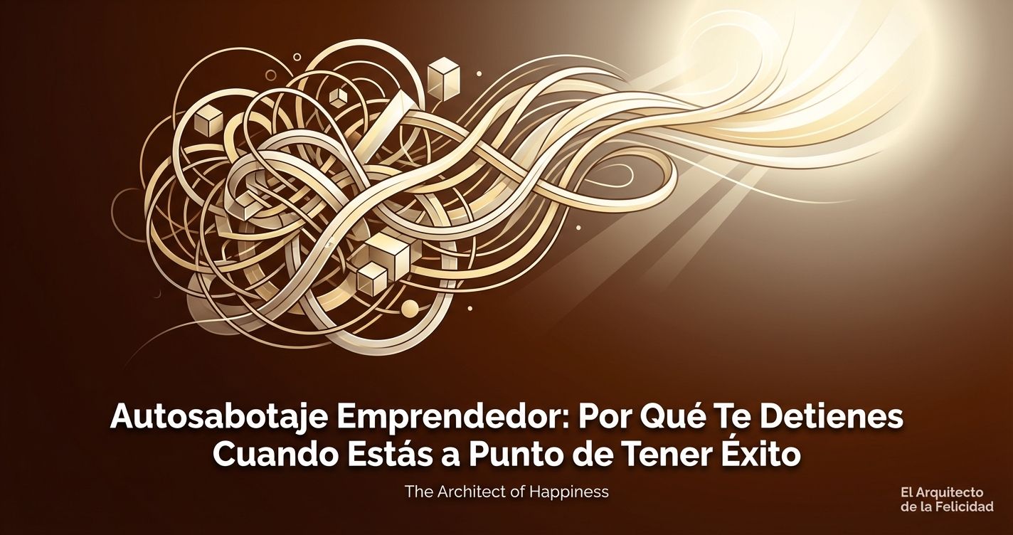 Autosabotaje Emprendedor: Por Qué Te Detienes Cuando Estás a Punto de Tener Éxito