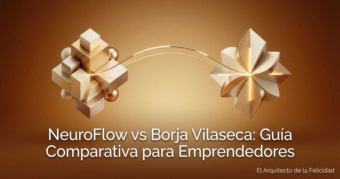 NeuroFlow vs Borja Vilaseca: Guía Comparativa para Emprendedores
