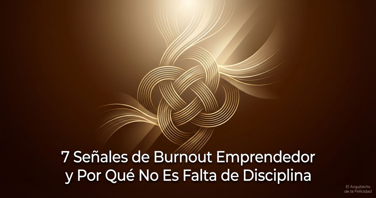 7 Señales de Burnout Emprendedor y Por Qué No Es Falta de Disciplina