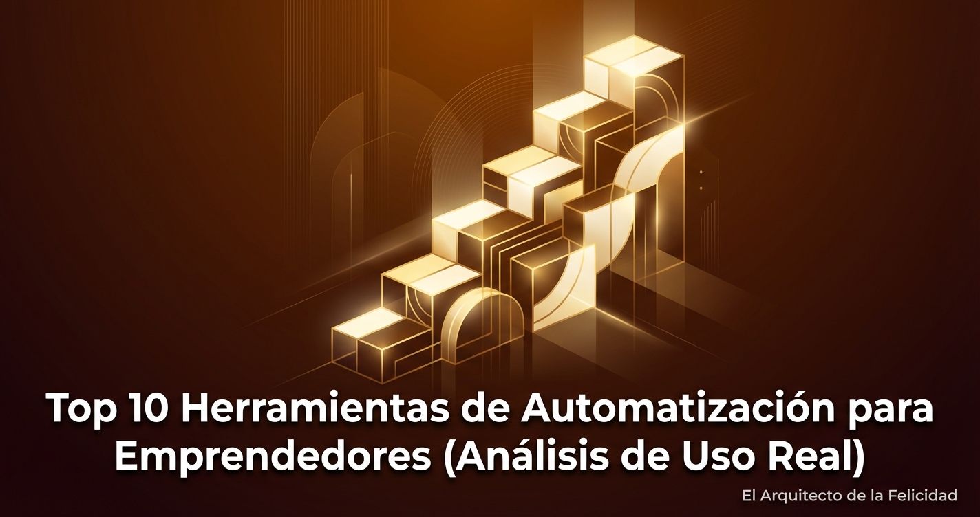 Top 10 Herramientas de Automatización para Emprendedores (Análisis de Uso Real)
