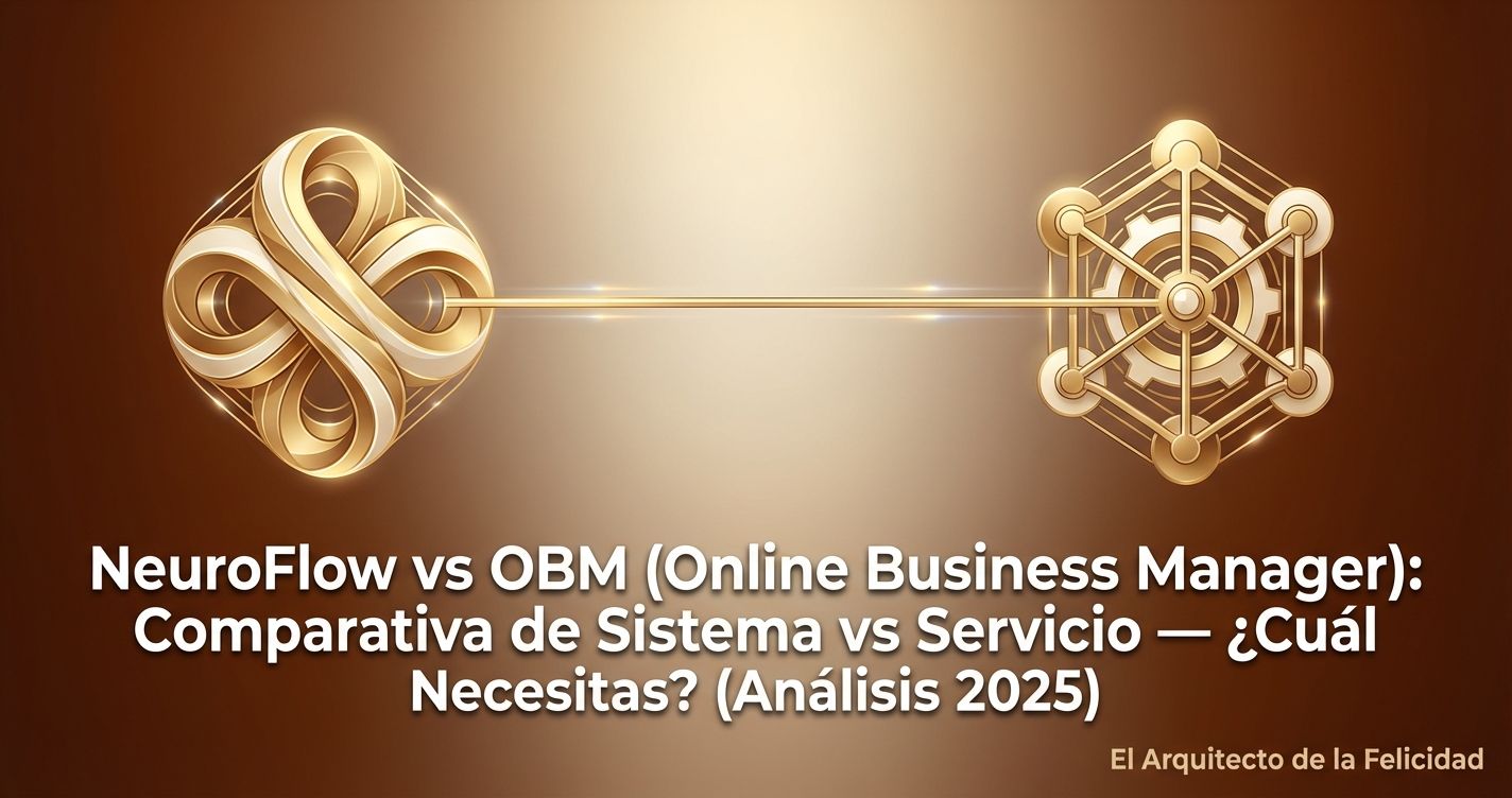 NeuroFlow vs OBM (Online Business Manager): Comparativa de Sistema vs Servicio — ¿Cuál Necesitas? (Análisis 2025)